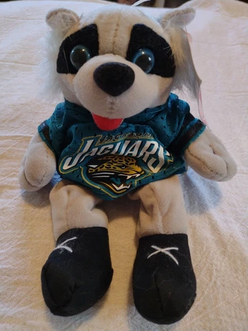 NFL Cool Beans Jacksonville Jaguars Plush Mascot new with tag Cover