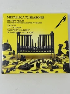 METALLICA - 72 SEASONS The New Album 42 Years in 77 Minutes - NEW SEALED - CD - Imagen 1 de 2