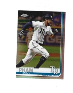 2019 Topps Chrome Refractors #45 Tommy Pham  TAMPA  RAYS - Picture 1 of 1