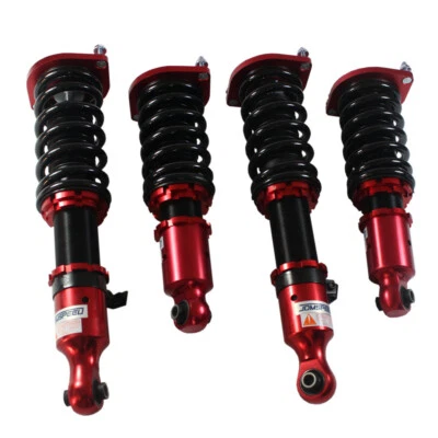 Set 4 Coilover Struts Shock For 1990-2005 Mazda Miata MX5 NA NB Adjust Height - Image 1 of 4
