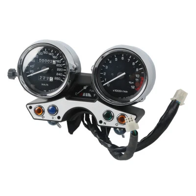 Speedometer Tachometer Gauges Instrument Cluster Fit For YAMAHA XJR1300 98-03 - Image 1 of 4