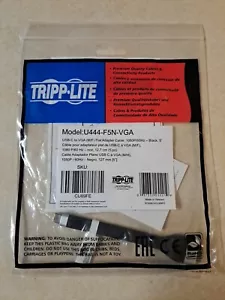 Tripp Lite USB-C-VGA Video Cable - Picture 1 of 3