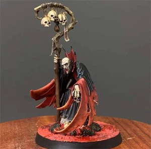 Necromancer Soulblight Gravelords Warhammer Age of Sigmar Painted Games Workshop - Picture 1 of 5