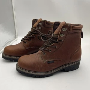 Work Boots for Men 6" Soft Toe Waterproof Slip Resistant Mens Size 10.5 D 84314 - Picture 1 of 19