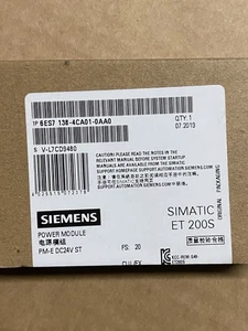 SIEMENS SIMATIC ET 200S POWER MODULE 6ES7 138-4CA01-0AA0 NEU + MwSt. - Bild 1 von 3