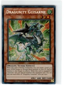 Yu-Gi-Oh! Dragunity Guisarme Secret Rare Limited Edition Lightly Played - Bild 1 von 2