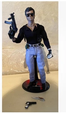 "COBRA" MARION COBRETTI SYLVESTER STALLONE 1/6 CUSTOM ACTION FIGURE - Immagine 1 di 4