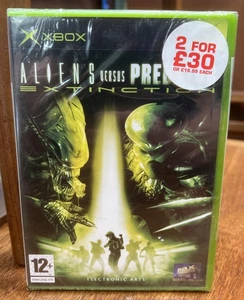 Rare Aliens Versus Predator Extinction (Original Xbox 2003) FACTORY SEALED - Picture 1 of 6