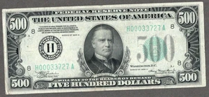 Fr. 2202-H 1934 A $500 DOLLAR Bill Currency Note CLEAN VF++  1000 RARE 500 - Picture 1 of 2