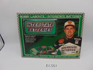 Willabee & Ward Patch & Info Card Official Racing Team Bobby Labonte Interstate - Photo 1/3
