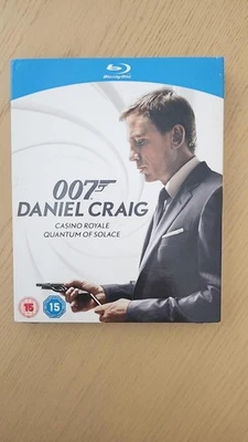 007 Daniel Craig Blu-Ray - Casino Royale & Quantum of Solace - Region B - Image 1 of 2