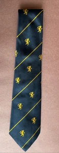 Schreter Made for Gould Academy Navy with Yellow Logo Tie - Bild 1 von 6