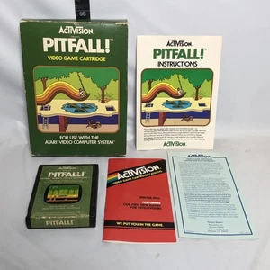 Fallgrube! Activision (Atari 2600, 1982) CIB komplett in Box - getestet funktioniert - Bild 1 von 16
