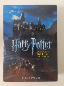 Harry Potter Complete 8-Film Collection DVD, 8-Disc Set w/Slipcase - Picture 1 of 5