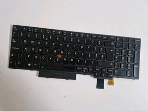 Lenovo Thinkpad T580 UK Keyboard 01HX287 - Picture 1 of 2