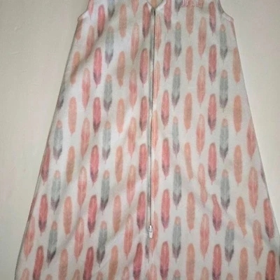 Halo Safe Dreams носимое одеяло спальный мешок средний 6-12 месяцев розовое перо - Изображение 1 из 2