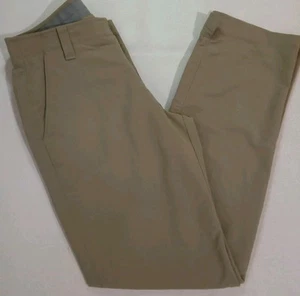Pantalones UNDER ARMOUR para Hombres 30x30 Golf Beige Bolsillos Cónicos Más Pesados Poli Nylon - Imagen 1 de 6