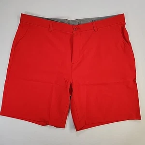 Hreski Herren Golfshorts Gr. 42 rot Performance Stretch bunt Taschen rutschfest - Bild 1 von 5