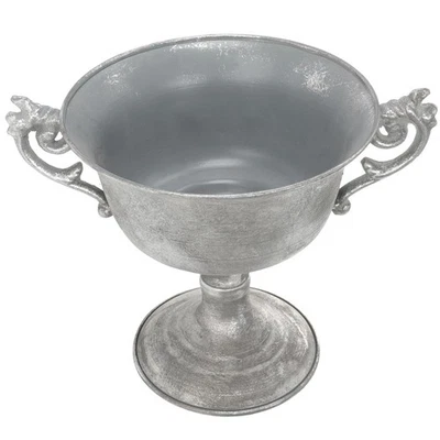  Dekorative Metallvase Blumenarrangement Vase Desktop getrocknete Blumenspeicher - Bild 1 von 4