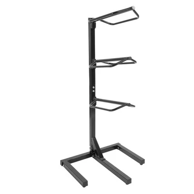 3 Tier Powder Coated Saddle Rack Stand Portable For Western Horse Pad Rack - Image 1 of 4