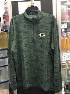 Antigua NFL Team Apparel Green Bay Packers Green Long Sleeve Size XL  - Picture 1 of 8