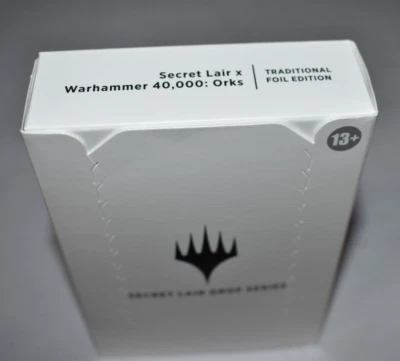 MTG Secret Lair x Warhammer 40,000: Orks Edition 40K ORCS SEALED - FOIL - Image 1 of 4