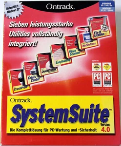 RARITÄT - Ontrack SystemSuite 4.0 - Windows - Deutsch - Bild 1 von 5
