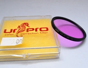 URPRO UR PRO filtro correzione colore UNDERWATER CAMERA FILTER 55mm GR foto sub - Foto 1 di 4