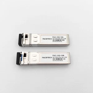 SFP+ 10G 10km BiDi WDM FIber Optic Module Transceiver LC Cisco Compatible LOT - Picture 1 of 10