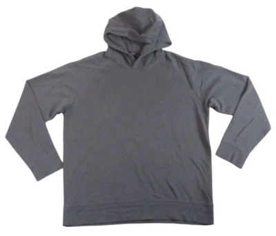 Suéter Vince feminino XL cinza com capuz manga longa com capuz branco - Imagem 1 de 4