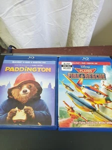 Blu-ray DVDs Disney Planes Fire And Rescue And Paddington - Picture 1 of 3