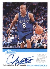 2000-01 Topps Heritage Autographs Basketball Card #HACA Courtney Alexander