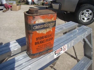 Seltene Original Cross Country Hydraulik Bremsflüssigkeit Leer Metall Dose Sears Rehbock - Bild 1 von 14