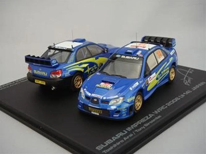 hpi-racing 1/43 Subaru Impreza WRC 2006 Toshi Arai Memorial Set Limited - Image 1 of 1