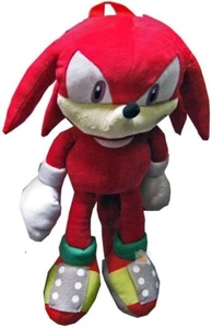 Knuckles Red Sonic Plush Backpack 21 inch NEW - Picture 1 of 1