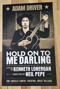 HOLD ON TO ME DARLING Off Broadway Window Card Poster - Picture 1 of 4