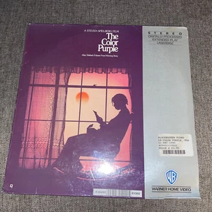 THE COLOR PURPLE • EXTENDED PLAY • LASERDISC • SEALED • 1987 • DANNY GLOVER - Picture 1 of 3