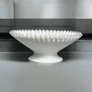 Vintage Fenton Silver Crest 10,5" Schüssel - Mid Century - Bild 1 von 9