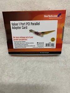 StarTech Value 1 Port PCI Parallel Adapter Card - Picture 1 of 1