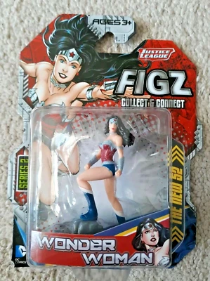 DC Comics Justice League Figz: WONDER WOMAN Figure Series 2 (The New 52) NEW NIP - Image 1 of 4