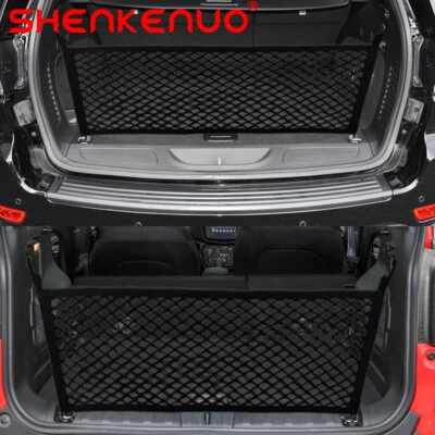 Rear Trunk Bed Envelope Style Organizer Cargo Net for TOYOTA TACOMA 1995-2022 - Image 1 of 4