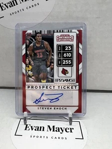 2020 Panini Contenders Draft Picks Steven Enoch Prospect Ticket Auto Autograph - Picture 1 of 2