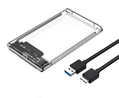 2.5" SATA USB 3.0 Hard Drive Disk Case HDD SSD Enclosure External Laptop - Image 1 of 3