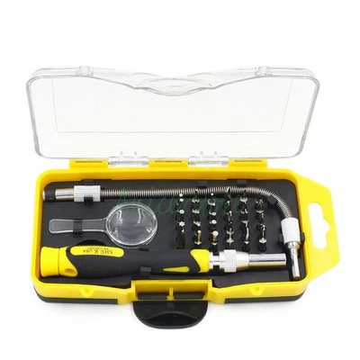 Multifunction 33 in 1 Flexible Phillips Slotted Torx Screwdriver Bits Tool Set - Image 1 of 4