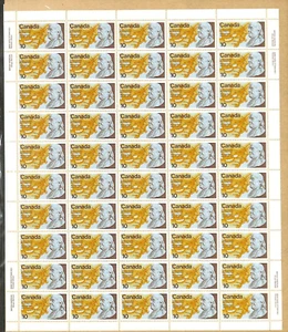 CANADA - PO SEALED SHEET OF 50 STAMPS  - SCOTT 691 - USA Bicentennial - Picture 1 of 2