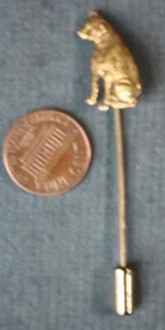 1920-30s RCA Victor Phonograph Radio Nipper the Dog Mascot metal stickpin RARE-- - Picture 1 of 1