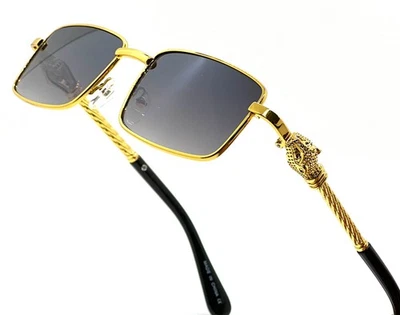 Gafas De Sol Lentes De Moda Para Hombres 男式眼镜透明镜片眼罩 — 第 1/4 张图片