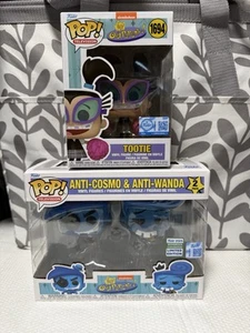 Funko Pop! Fairly Odd Parents Anti Cosmo & Anti Wanda WonderCon & Tootie # 1694 - Imagen 1 de 6