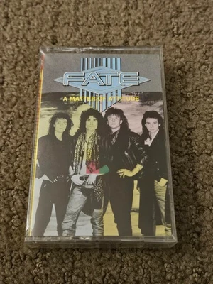 Audio Cassette Fate A Matter Of Attitude Danish Denmark Hard Rock Metal ~ NEW Foto 1 de 4