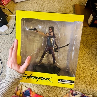 Cyberpunk 2077 Johnny Silverhand Figure Dark Horse Deluxe Collectible 9.5” NEW - Image 1 of 4